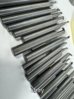 Huge Tool Lot CARBIDE END MILL JOHNSON PRODUCTS GARR FORD MICRO 100 FORM FOOL