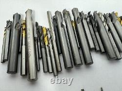 Huge Tool Lot CARBIDE END MILL JOHNSON PRODUCTS GARR FORD MICRO 100 FORM FOOL