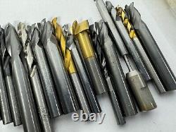 Huge Tool Lot CARBIDE END MILL JOHNSON PRODUCTS GARR FORD MICRO 100 FORM FOOL