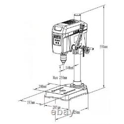 Industrial Grade Drilling Machine Milling Machine Bench Drilling Machine 400W