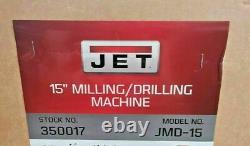 JET 350017 JMD-15 Milling Drilling Machine 15 With Stand