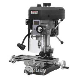 JET 350017 Mill Drill Machine, Manual, 1ph, 120/240V 18F193