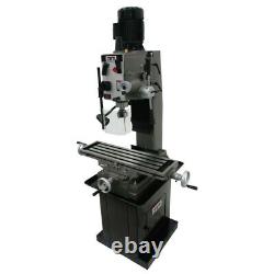 JET 351152 Square Column Mill Drill with Power Downfeed and DP700 2-Axis DRO New