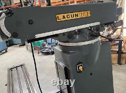 LAGUN FT 2 Vertical Bridgeport Mill Milling Machine 9 x 48 Table 2 HP Motor
