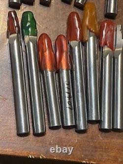 Lot Of Mixed New Machinists Special Step Drill Bits/mills ++ (C20)