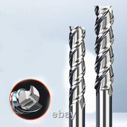 M2-AL HSS Aluminium End Mill 40 Degree Helix 3 Flute Endmill Slot Drill