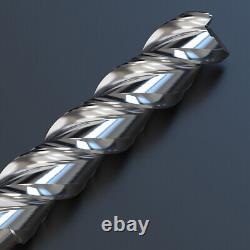 M2-AL HSS Aluminium End Mill 40 Degree Helix 3 Flute Endmill Slot Drill