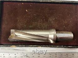 MACHINIST GrnCb LATHE MILL Large Seco Indexable Insert Coolant Through Drill