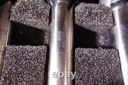 MACHINIST TOOL LATHE MILL Set Very Sharp Roughing End Mills Union Twist Drill