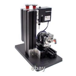 Metal Indexing Milling Machine DIY 6 Axis Drilling Milling Machine 12000rpm 60W