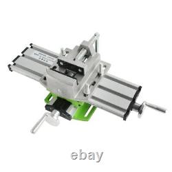 Metal Milling Bench Drill Vise Bidirectional Axis Durable Aluminum Lathe Machine