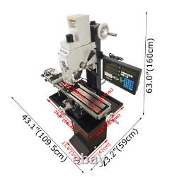 Micro Drilling Milling Machine Integrated DIY Lathe Brushless Precision 110V