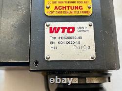 Mori Seiki WTO 410526030-40 Right Angle Drill/Mill Unit for ER Collets, Used