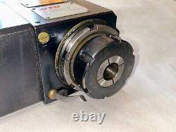 Mori Seiki WTO 410526030-40 Right Angle Drill/Mill Unit for ER Collets, Used