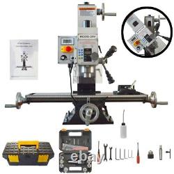 Multi-function Precision Bench Drilling and Milling Machine 110V 1100W Brushless