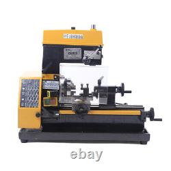 Multi-functional Drilling Milling Machine Brushless Motor Home Bench Drill Lathe