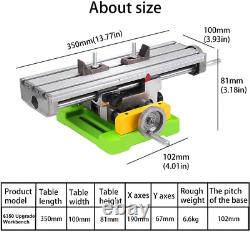 Multifunction Worktable Milling Working Cross Table Milling Machine Compound Dri