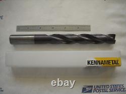 New Kennametal 20mm Cut Dia. X 5 Loc X 8 Oal Coolant Thru Solid Carbide Drill