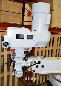 Pm-1054tv-1ph Knee Type Vertical MILL Milling Machine Free Shipping