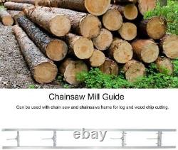 Portable Chainsaw mill 24 Inches 48 Inches Planking Milling Bar Size 14 to 48