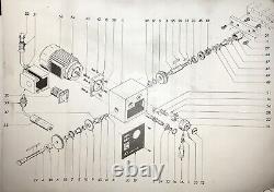 RARE Emco Maximat FB-2 Mill Drill Power Feed Attachment 115 VAC J02W