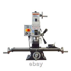 RCOG-25V Precision Mill/Drill Bench Top Mill and Drilling Machine 110V 1100W MT3