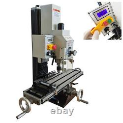 RCOG-28V Miniature Drilling and Milling Lathe Taper R8 110V 60Hz Brushless Motor