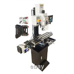 Semi-automatic Digital Display Horizontal Drilling and Milling Lathe Machine110V