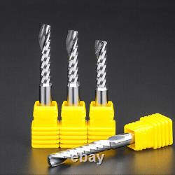Single-edge End Mill Tungsten Steel 6 mm For CNC Lathe/ Engraving Machine/ Drill