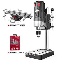 Small Bench Drill Home 220V High-precision Drilling Machine Milling Machine 710W