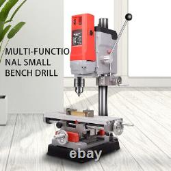 Small Electric Drill Milling Machine Rotary Table Drilling Machine Bench Drillt2