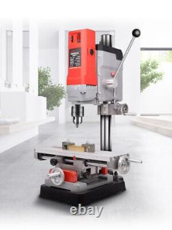 Small Electric Drill Milling Machine Rotary Table Drilling Machine Bench Drillt2