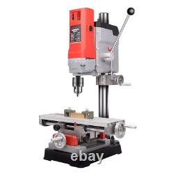 Small Electric Drill Milling Machine Rotary Table Drilling Machine Bench Drillt2