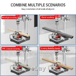 Small Electric Drill Milling Machine Rotary Table Drilling Machine Bench Drillt2