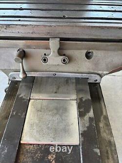 Supermax Milling Machine 9 x 42 Table Step Pulley 1 HP 3 Phase Knee Mill