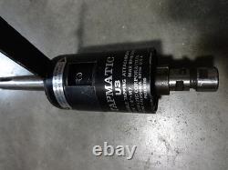 Tapmatic U3 MT1 with MT2 adaptor tapping head fits Bridgeport milling or drill