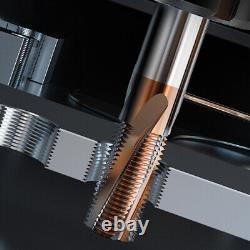 Teeth Thread End Mills Cutter Drill Router Bit CNC Carbide for Steel & Aluminium