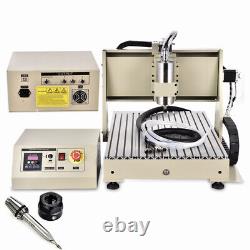 USB 3 Axis CNC 6040 Router Engraver VFD Engraving 3D Drill Milling Machine 1500W