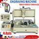 Usb 4 Axis 6090 Cnc Router Engraver Mill Drill Carving Milling Machine 2.2kw +rc