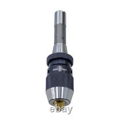 Ultra Precision Keyless Drill Chuck Milling Machine R8 Shank 1/32 1/2 Cap