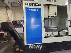 Used 2007 Hurco VMX 50 CNC Vertical Mill Machining Center VMC 12,000 rpm CT40