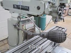 Used South Bend Chipmaster II EVS Vertical Mill Milling Machine Bridgeport Type