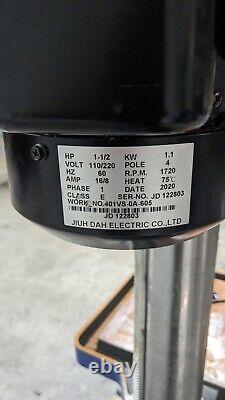 Vectrax Mill Drill Machine 20 Swing 340 2000 RPM 110/220 v 1 Ph Parts/Repair