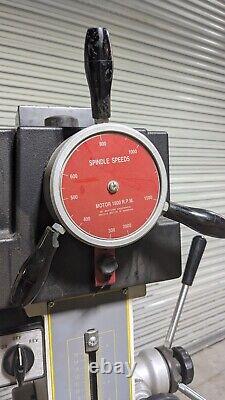 Vectrax Mill Drill Machine 20 Swing 340 2000 RPM 110/220 v 1 Ph Parts/Repair