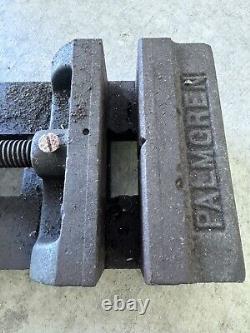 Vise Mill Palmgren 6 Heavy Duty Drill Vintage Machinist Milling Lathe BH