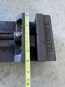 Vise Mill Palmgren 6 Heavy Duty Drill Vintage Machinist Milling Lathe BH