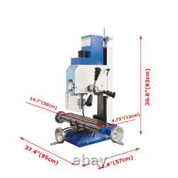 WMD16V Precision Mill Drilling Machine Brushless Motor Multi-function 110V 600W